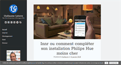 Desktop Screenshot of guillaumelatorre.com